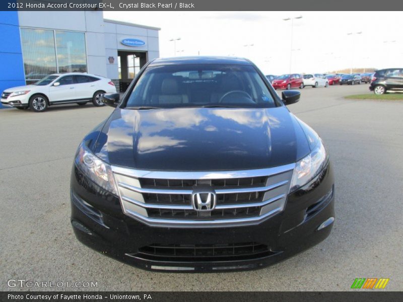 Crystal Black Pearl / Black 2012 Honda Accord Crosstour EX-L