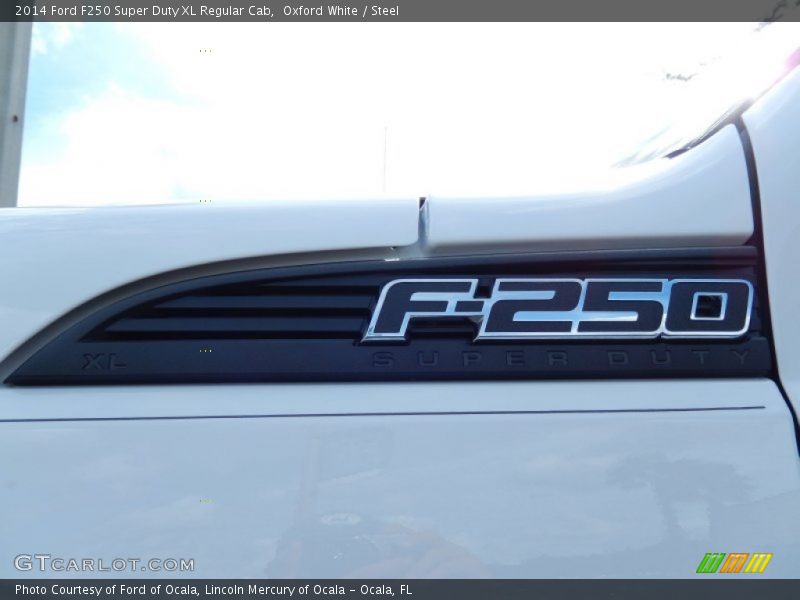 Oxford White / Steel 2014 Ford F250 Super Duty XL Regular Cab