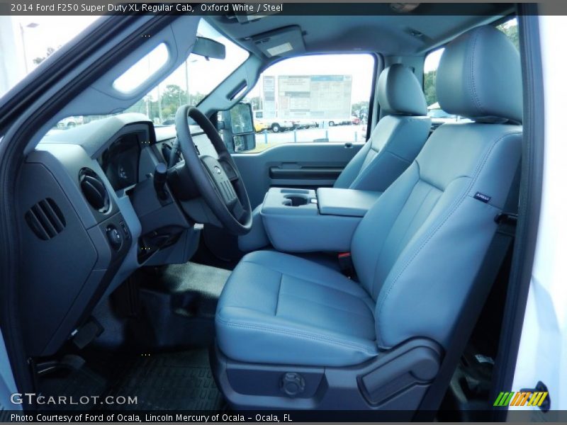 Front Seat of 2014 F250 Super Duty XL Regular Cab