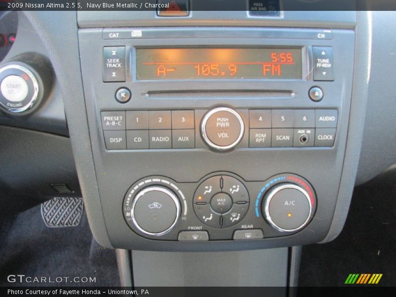 Navy Blue Metallic / Charcoal 2009 Nissan Altima 2.5 S