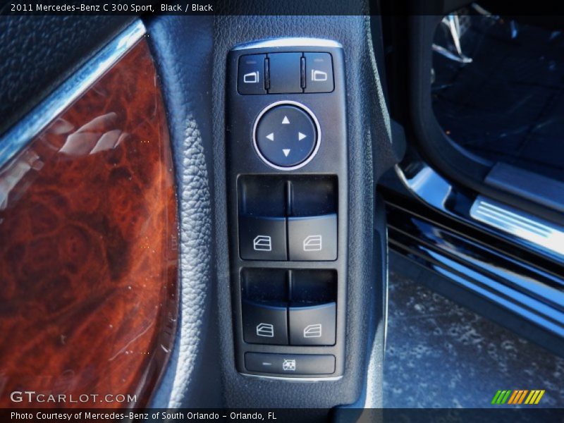 Black / Black 2011 Mercedes-Benz C 300 Sport