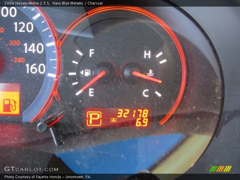 Navy Blue Metallic / Charcoal 2009 Nissan Altima 2.5 S