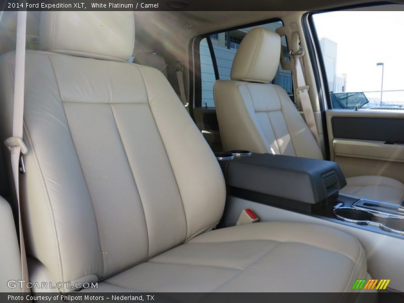 White Platinum / Camel 2014 Ford Expedition XLT