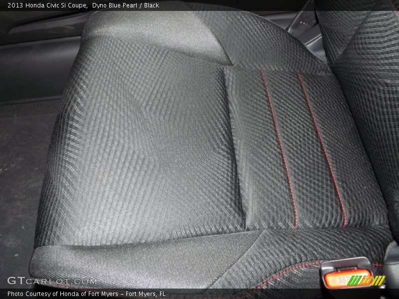 Dyno Blue Pearl / Black 2013 Honda Civic Si Coupe