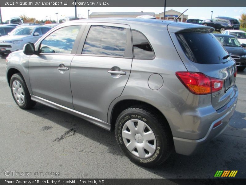 Mercury Gray / Black 2011 Mitsubishi Outlander Sport ES