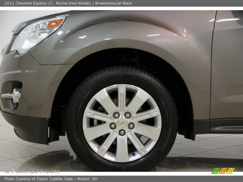 Mocha Steel Metallic / Brownstone/Jet Black 2011 Chevrolet Equinox LT