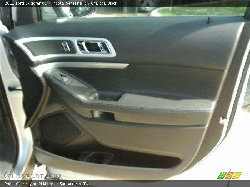 Ingot Silver Metallic / Charcoal Black 2012 Ford Explorer XLT
