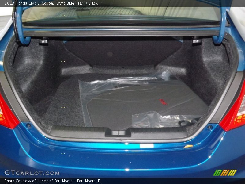 Dyno Blue Pearl / Black 2013 Honda Civic Si Coupe