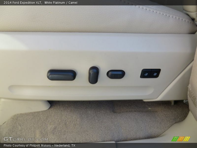 White Platinum / Camel 2014 Ford Expedition XLT