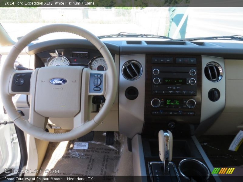 White Platinum / Camel 2014 Ford Expedition XLT