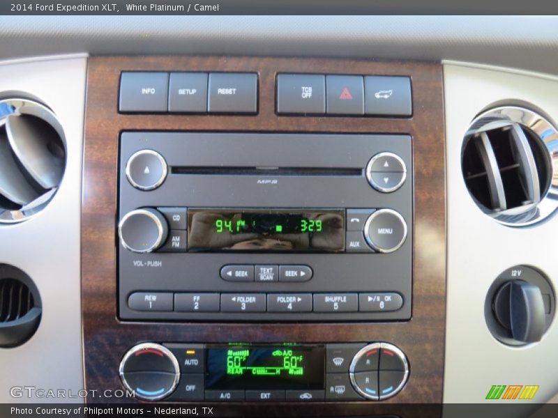 White Platinum / Camel 2014 Ford Expedition XLT