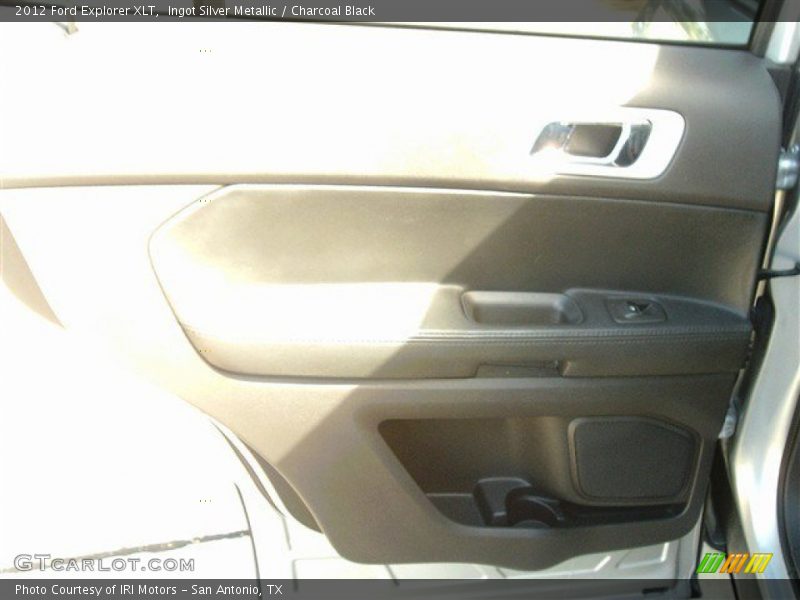 Ingot Silver Metallic / Charcoal Black 2012 Ford Explorer XLT