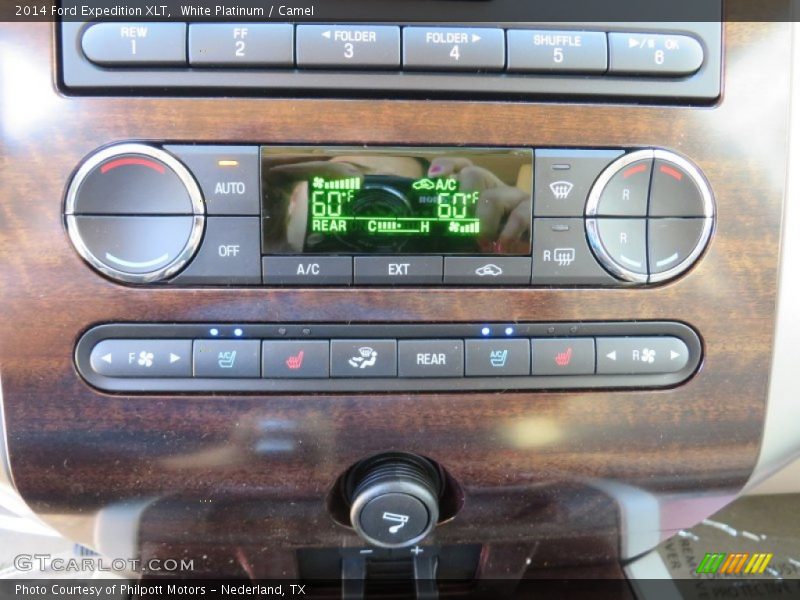 White Platinum / Camel 2014 Ford Expedition XLT