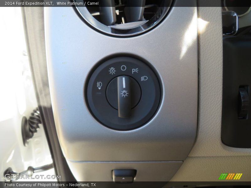 White Platinum / Camel 2014 Ford Expedition XLT
