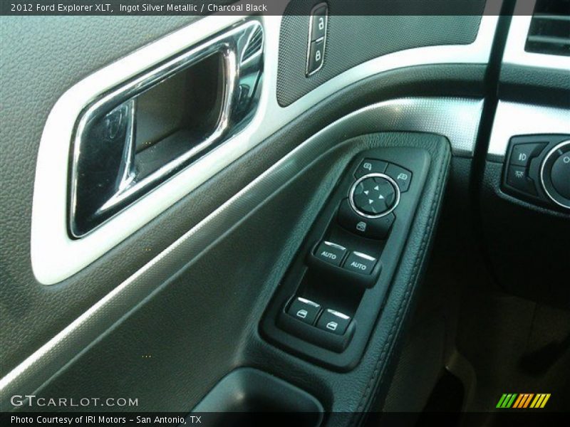 Ingot Silver Metallic / Charcoal Black 2012 Ford Explorer XLT