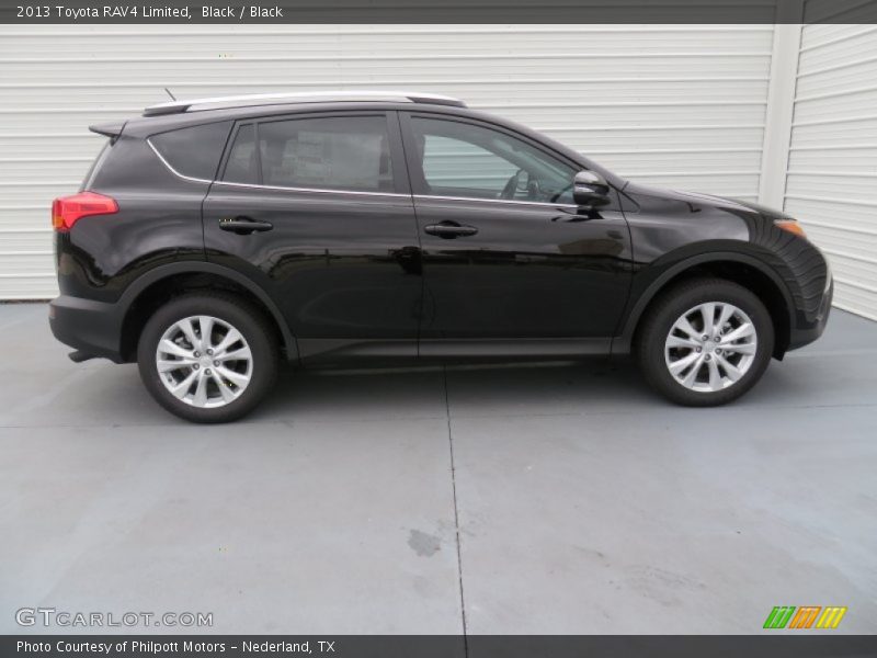 Black / Black 2013 Toyota RAV4 Limited