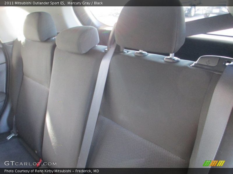 Mercury Gray / Black 2011 Mitsubishi Outlander Sport ES