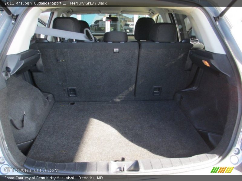 Mercury Gray / Black 2011 Mitsubishi Outlander Sport ES