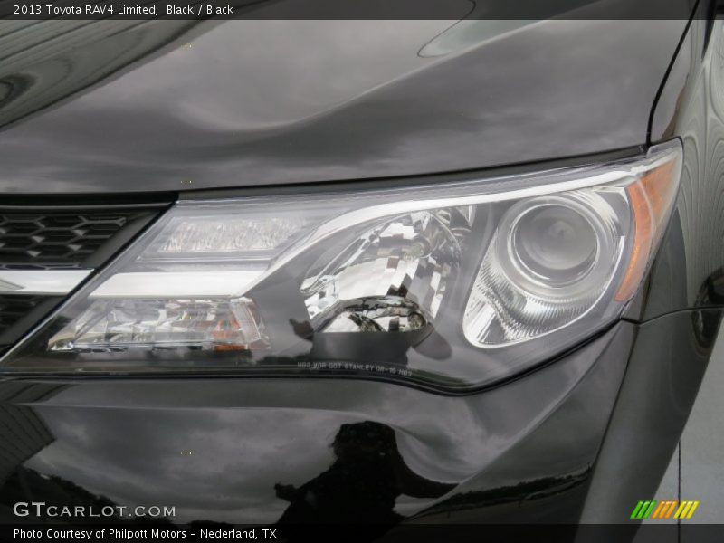Black / Black 2013 Toyota RAV4 Limited