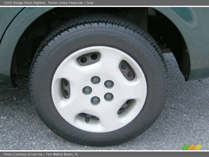 Forest Green Pearlcoat / Gray 2000 Dodge Neon Highline