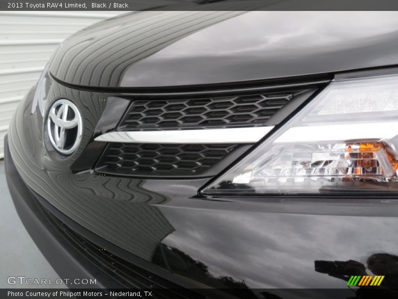 Black / Black 2013 Toyota RAV4 Limited