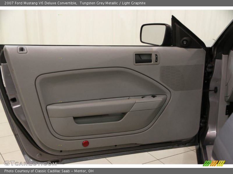 Tungsten Grey Metallic / Light Graphite 2007 Ford Mustang V6 Deluxe Convertible