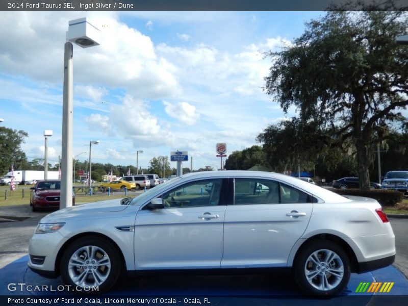 Ingot Silver / Dune 2014 Ford Taurus SEL