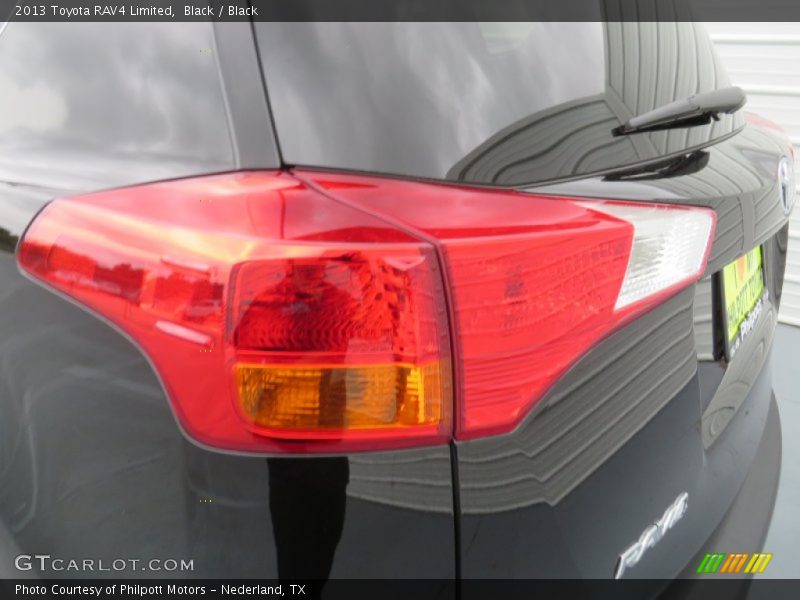 Black / Black 2013 Toyota RAV4 Limited