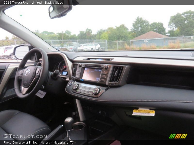 Black / Black 2013 Toyota RAV4 Limited