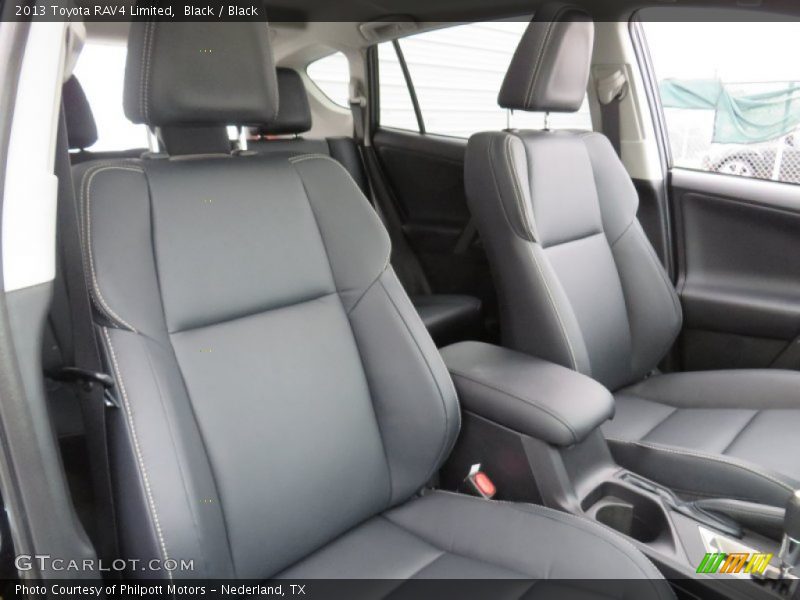 Black / Black 2013 Toyota RAV4 Limited