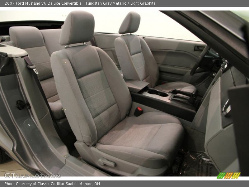 Tungsten Grey Metallic / Light Graphite 2007 Ford Mustang V6 Deluxe Convertible