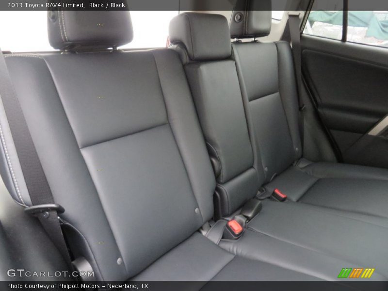 Black / Black 2013 Toyota RAV4 Limited