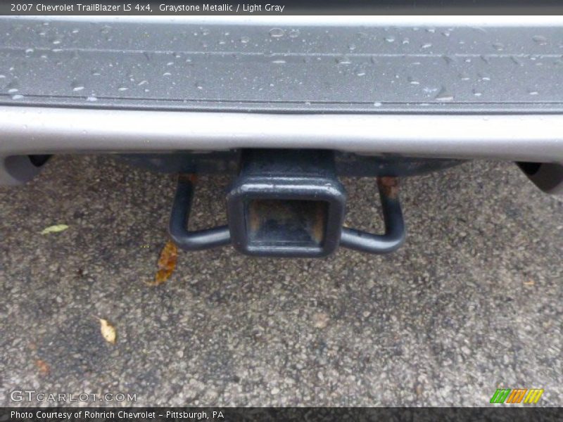 Graystone Metallic / Light Gray 2007 Chevrolet TrailBlazer LS 4x4