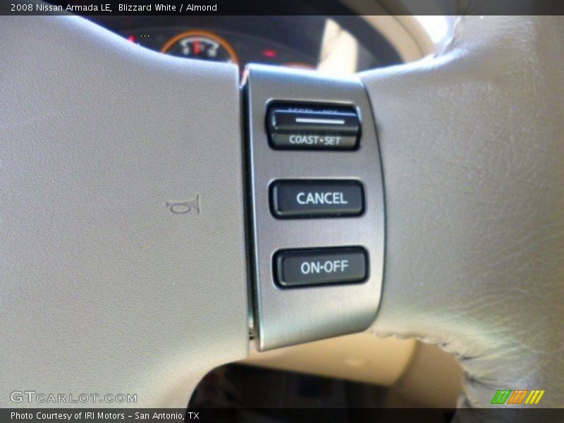 Blizzard White / Almond 2008 Nissan Armada LE
