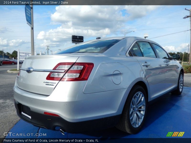 Ingot Silver / Dune 2014 Ford Taurus Limited