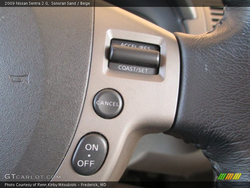 Sonoran Sand / Beige 2009 Nissan Sentra 2.0