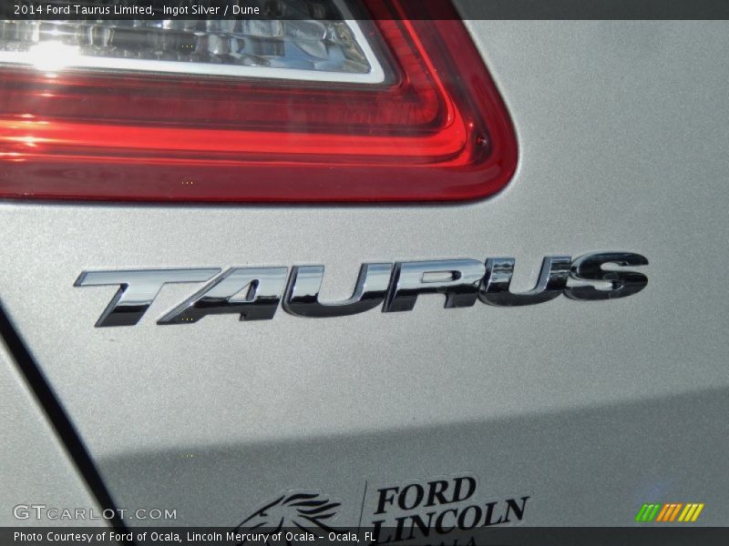 Ingot Silver / Dune 2014 Ford Taurus Limited