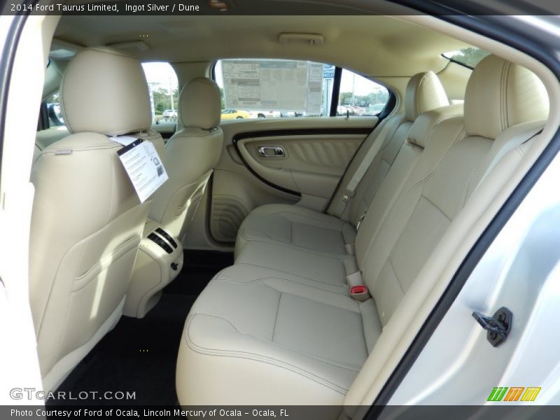 Rear Seat of 2014 Taurus Limited