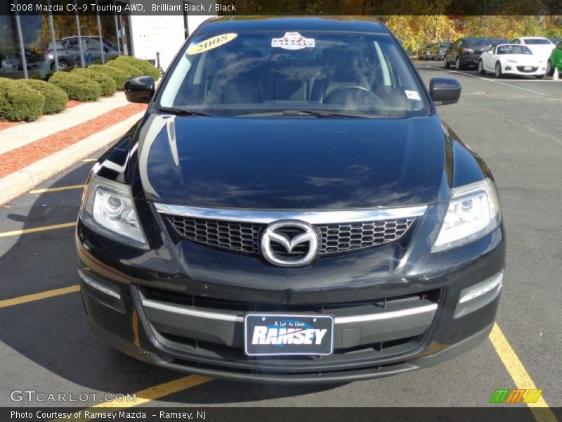 Brilliant Black / Black 2008 Mazda CX-9 Touring AWD