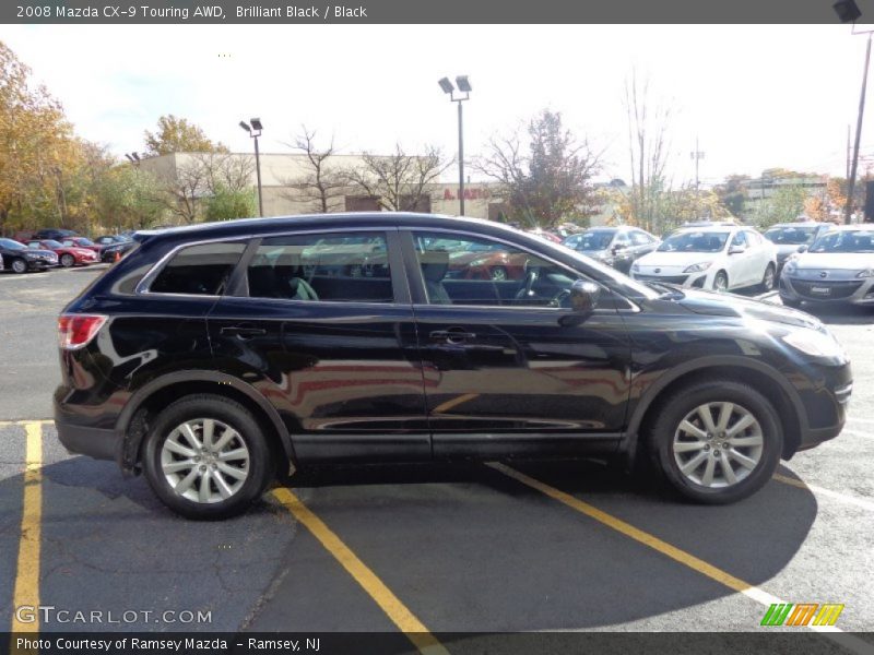 Brilliant Black / Black 2008 Mazda CX-9 Touring AWD