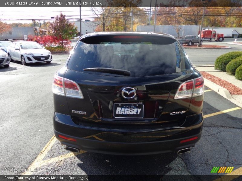 Brilliant Black / Black 2008 Mazda CX-9 Touring AWD