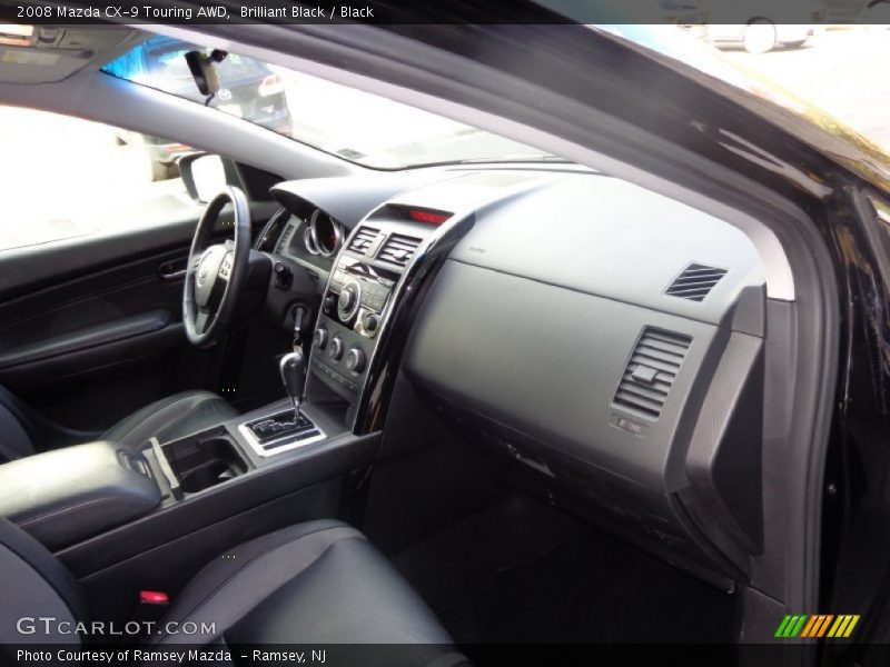 Brilliant Black / Black 2008 Mazda CX-9 Touring AWD