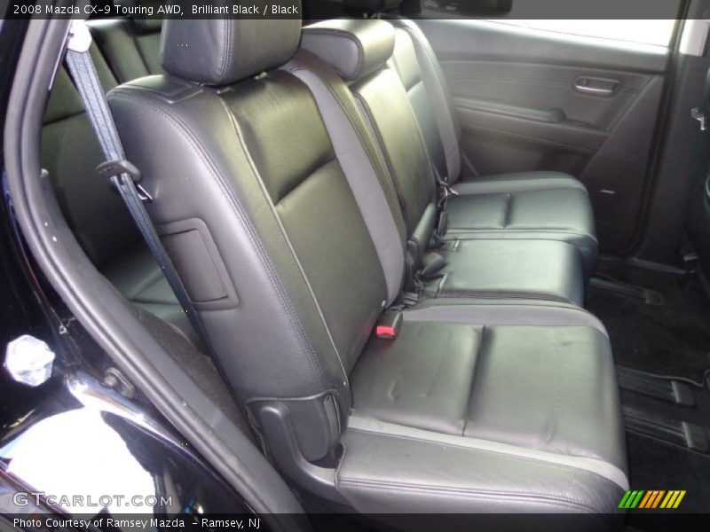 Brilliant Black / Black 2008 Mazda CX-9 Touring AWD