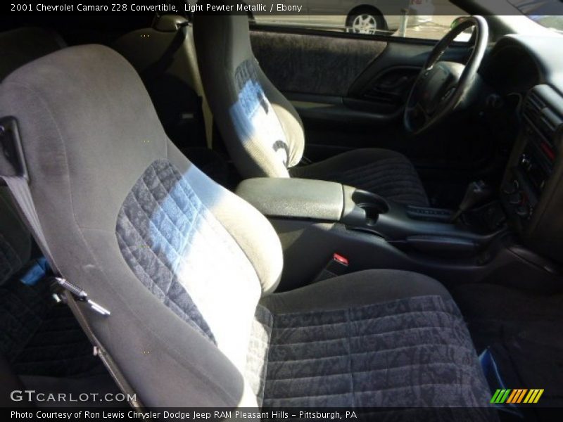 Light Pewter Metallic / Ebony 2001 Chevrolet Camaro Z28 Convertible