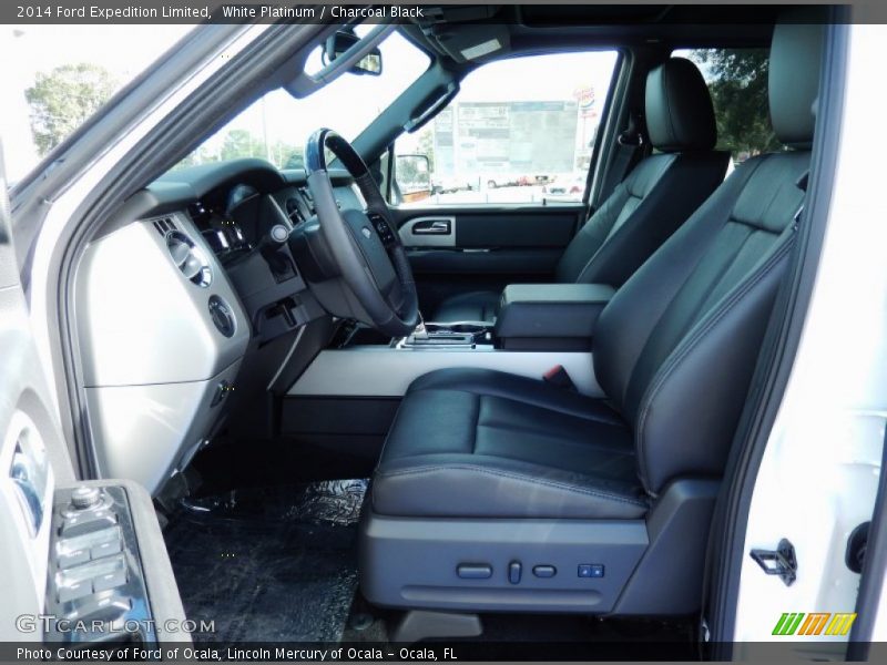 White Platinum / Charcoal Black 2014 Ford Expedition Limited