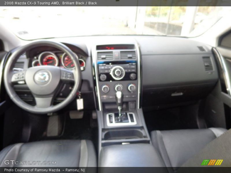 Brilliant Black / Black 2008 Mazda CX-9 Touring AWD