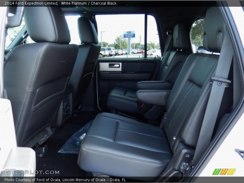 White Platinum / Charcoal Black 2014 Ford Expedition Limited