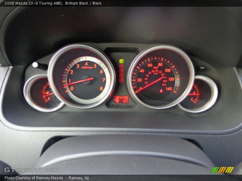 Brilliant Black / Black 2008 Mazda CX-9 Touring AWD