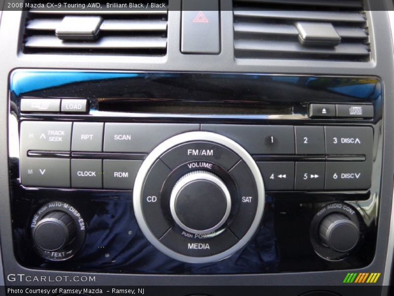 Brilliant Black / Black 2008 Mazda CX-9 Touring AWD