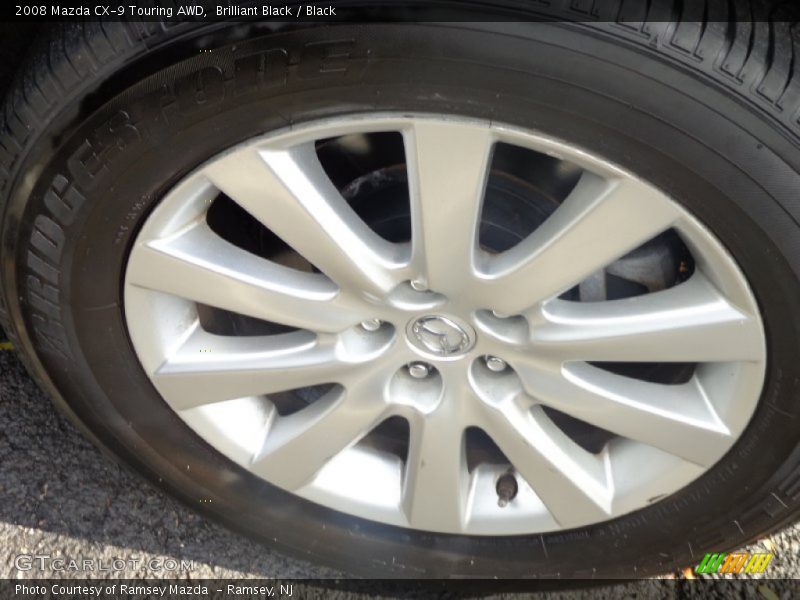 Brilliant Black / Black 2008 Mazda CX-9 Touring AWD